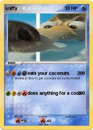Pokemon sniffy