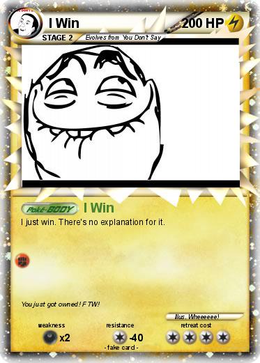 Pokemon I Win