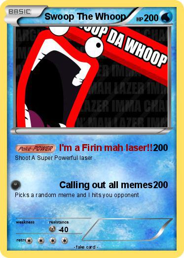 Pokemon Swoop The Whoop