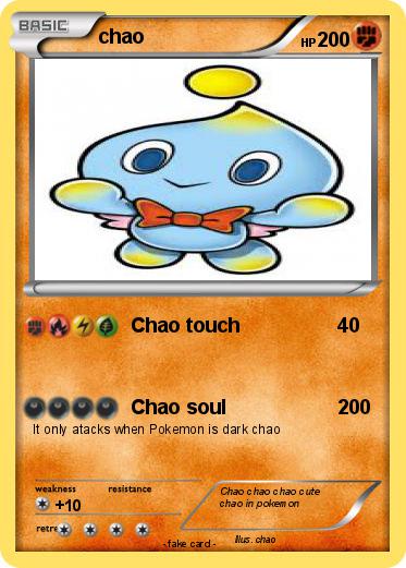 Pokemon chao