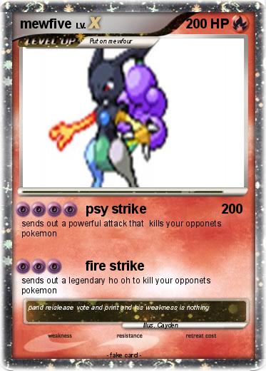 Pokemon mewfive