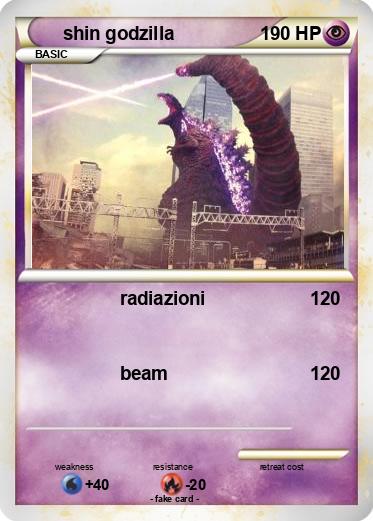 Pokemon shin godzilla