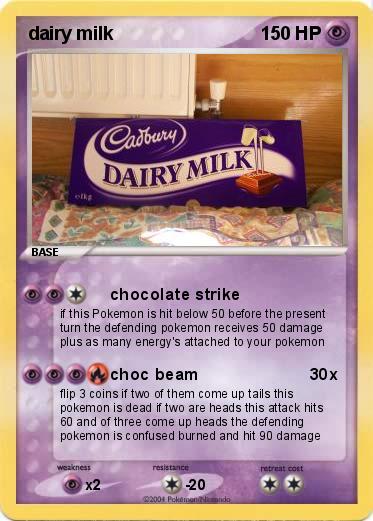 Pokemon dairy milk