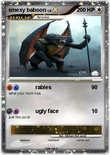 Pokemon smexy baboon