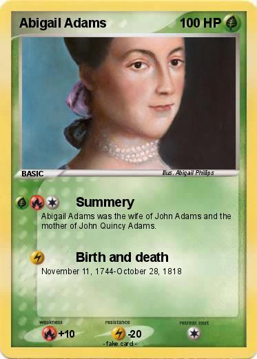 Pokemon Abigail Adams