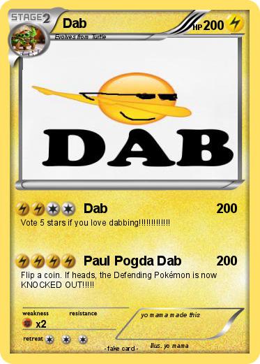 Pokemon Dab