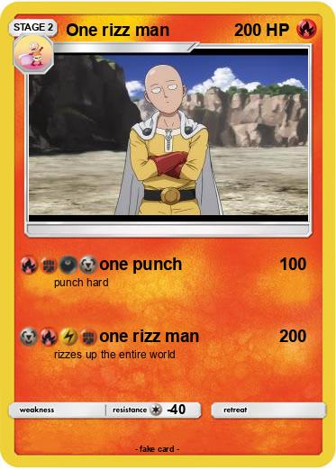 Pokemon One rizz man