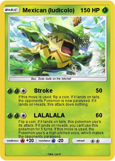 Pokemon Mexican (ludicolo)