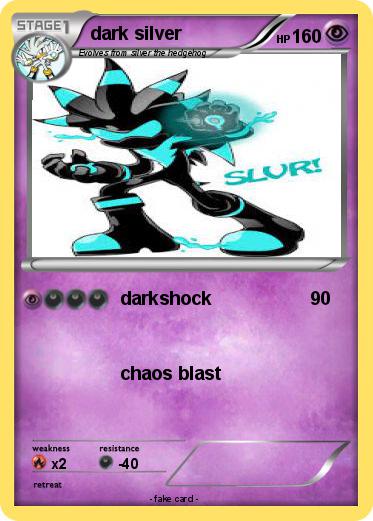 Pokemon dark silver