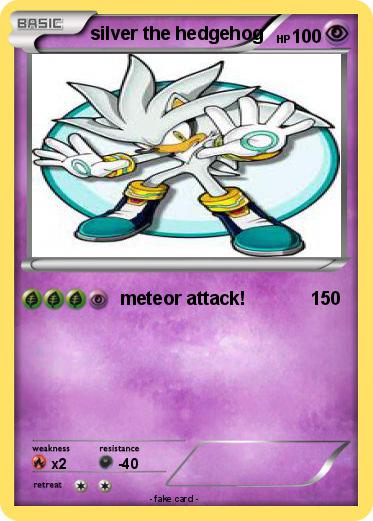 Pokemon silver the hedgehog