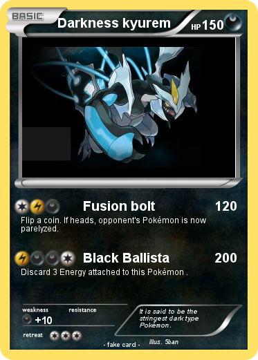 Pokemon Darkness kyurem