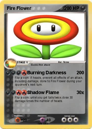 Pokemon Fire Flower