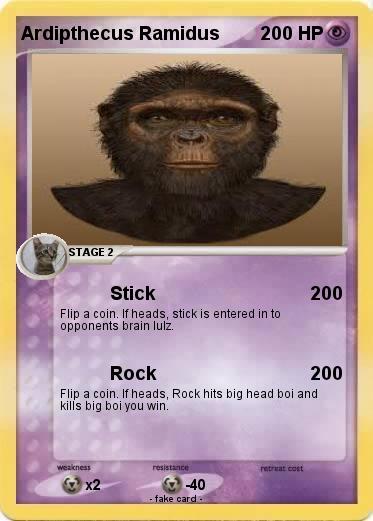 Pokemon Ardipthecus Ramidus