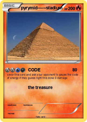 Pokemon pyrymid------stadium