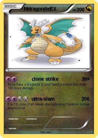 Pokemon MdragoniteEX