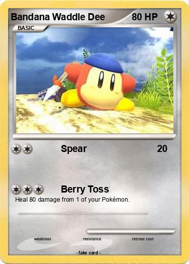 Pokemon Bandana Waddle Dee