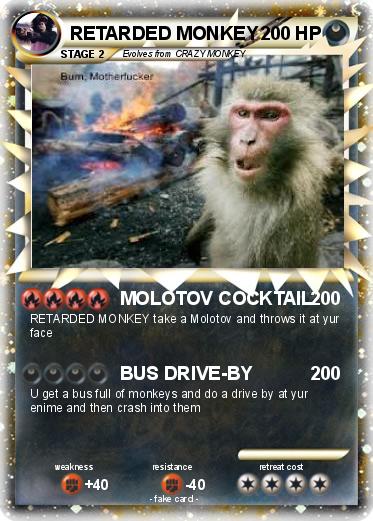 Pokemon RETARDED MONKEY