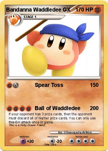 Pokemon Bandanna Waddledee GX