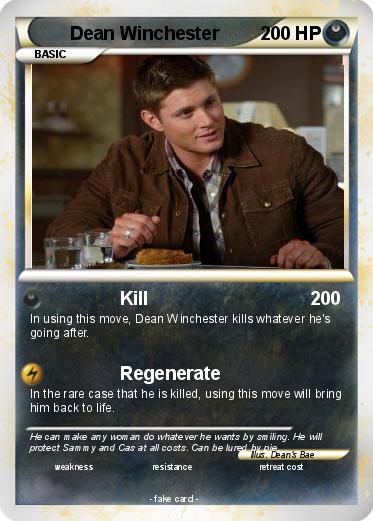Pokemon Dean Winchester