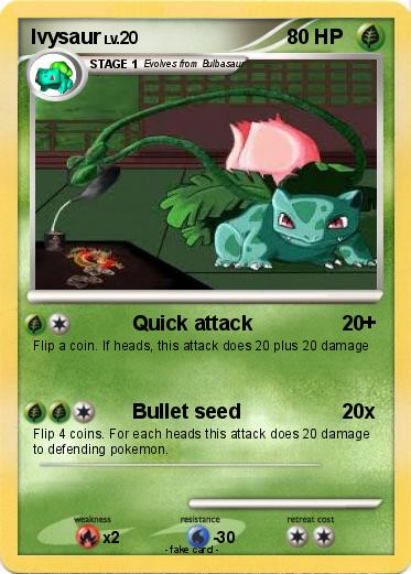 Pokemon Ivysaur