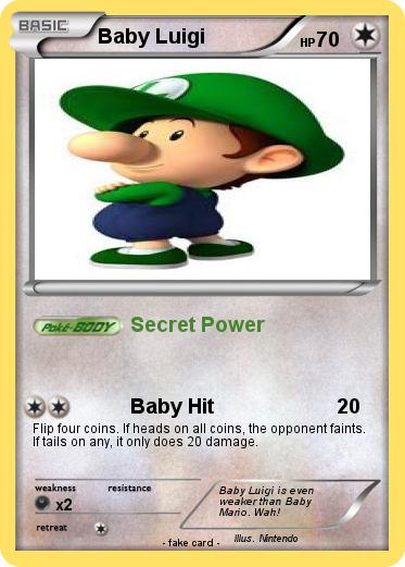 Pokemon Baby Luigi