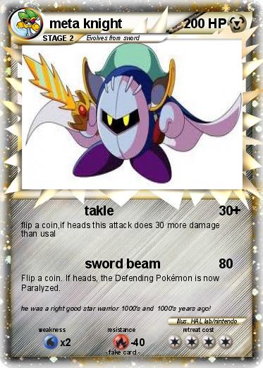 Pokemon meta knight