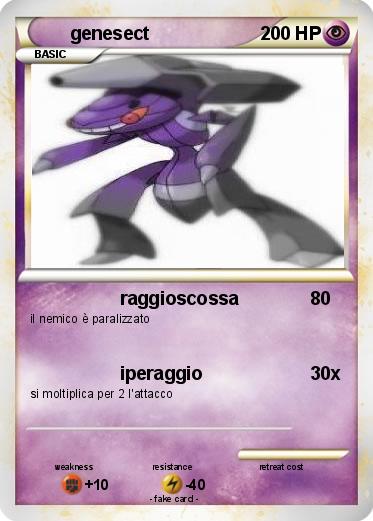 Pokemon genesect