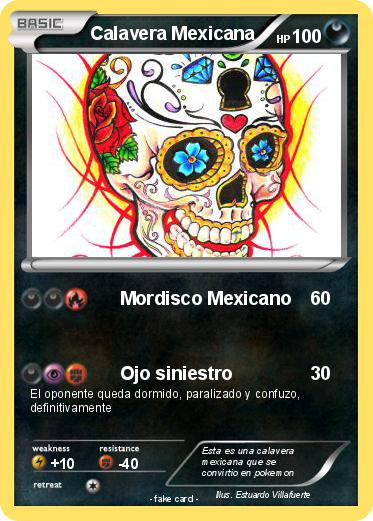 Pokemon Calavera Mexicana