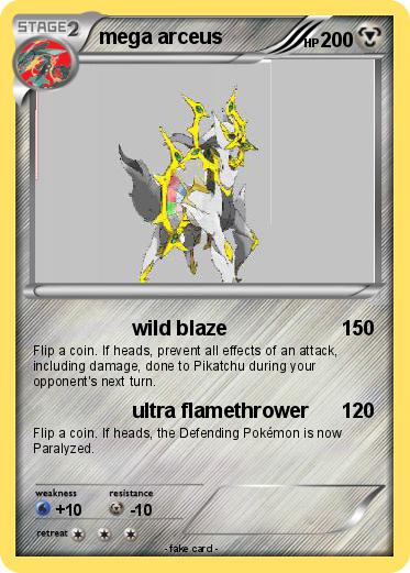 Pokemon mega arceus