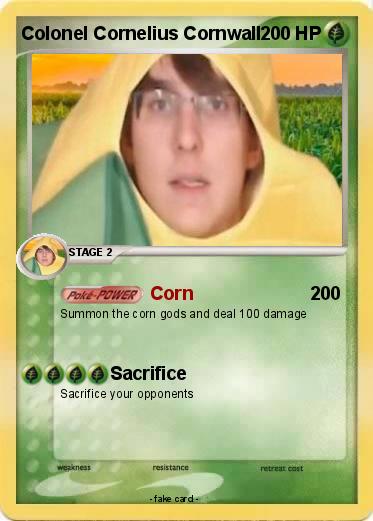 Pokemon Colonel Cornelius Cornwall