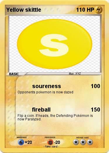 Pokemon Yellow skittle