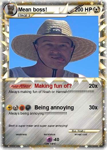 Pokemon Mean boss!