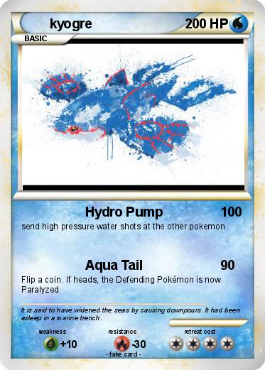 Pokemon kyogre