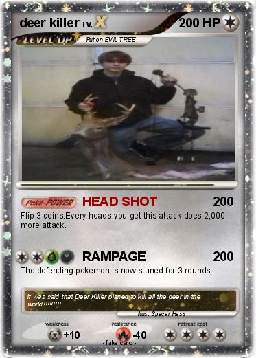 Pokemon deer killer