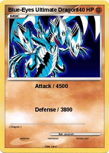 Pokemon Blue-Eyes Ultimate Dragon