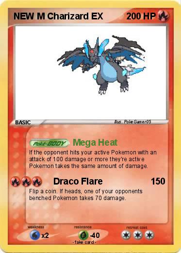 Pokemon NEW M Charizard EX