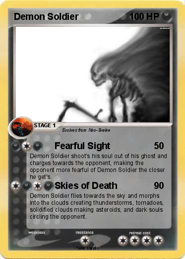 Pokemon Demon Soldier