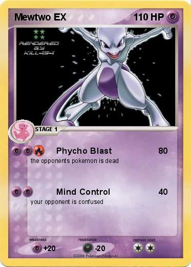 Pokemon Mewtwo EX