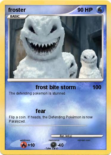 Pokemon froster