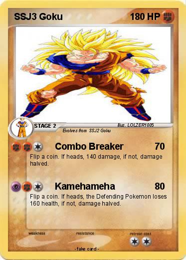Pokemon SSJ3 Goku