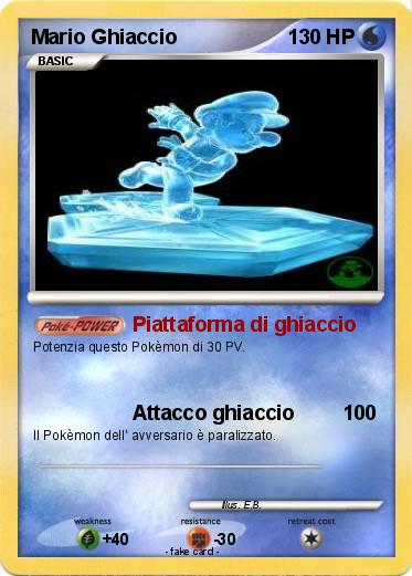 Pokemon Mario Ghiaccio