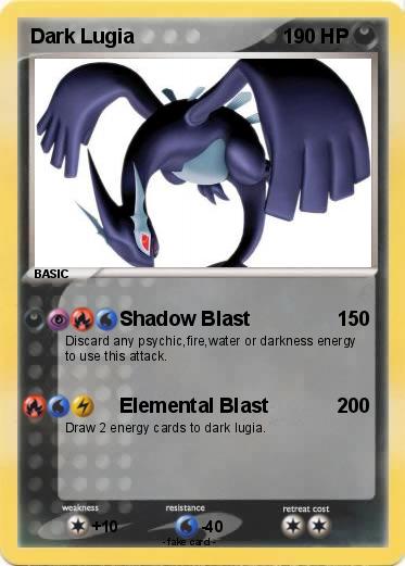 Pokemon Dark Lugia