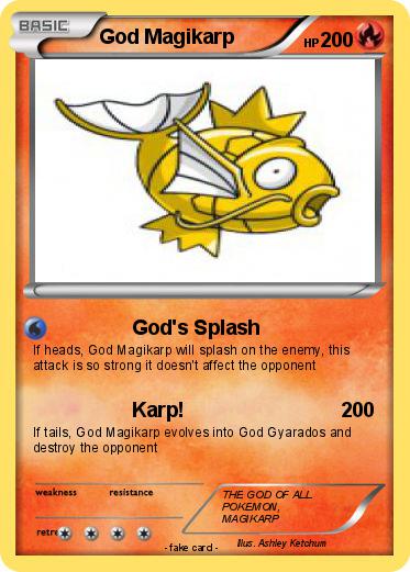 Pokemon God Magikarp