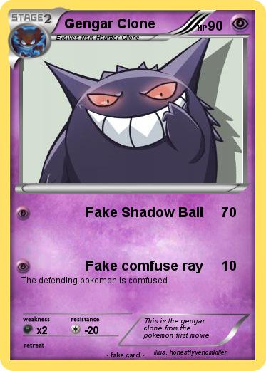 Pokemon Gengar Clone