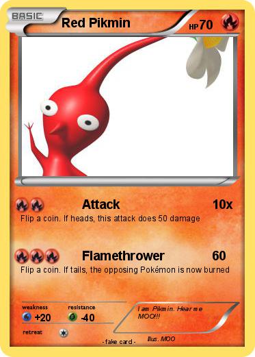 Pokemon Red Pikmin