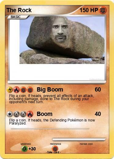 Pokemon The Rock