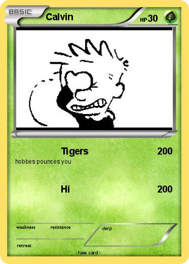 Pokemon Calvin