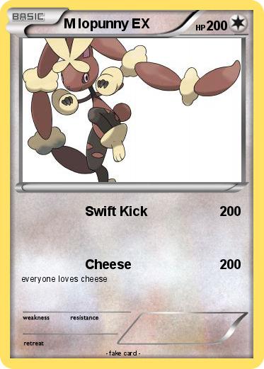 Pokemon M lopunny EX