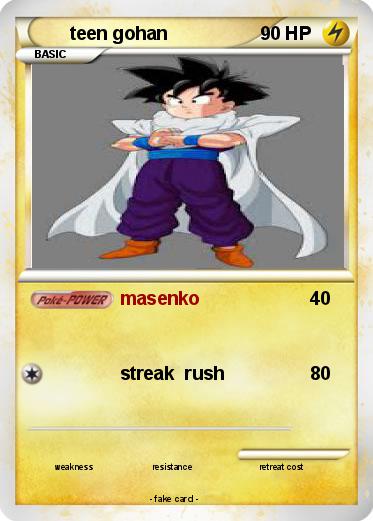Pokemon teen gohan