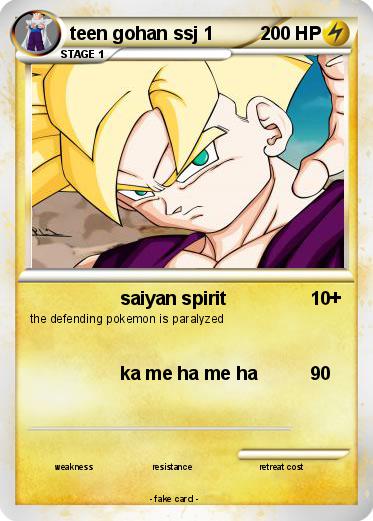 Pokemon teen gohan ssj 1